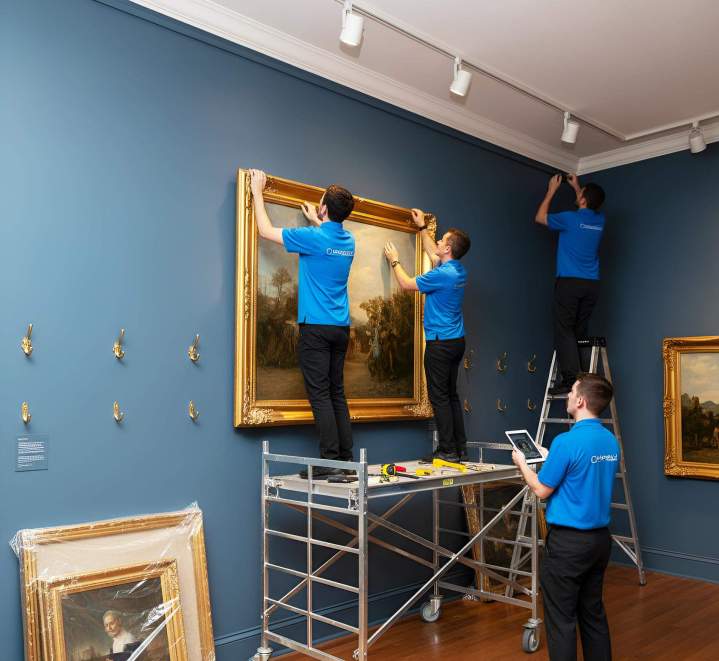 Accrochage de tableaux Montgeron